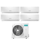 hisense climatizzatore condizionatore hisense quadri split inverter serie bio air 99912 con 4amw81u4raa r 32 wi fi integrato 90009000900012000