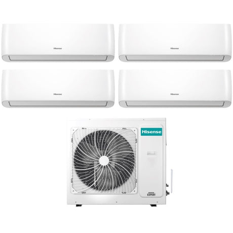 hisense climatizzatore condizionatore hisense quadri split inverter serie energy pro 991212 con 4amw105u4raa r 32 wi fi integrato 900090001200012000 novita