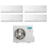hisense climatizzatore condizionatore hisense quadri split inverter serie new comfort 77718 con 4amw81u4raa r 32 wi fi optional 70007000700018000