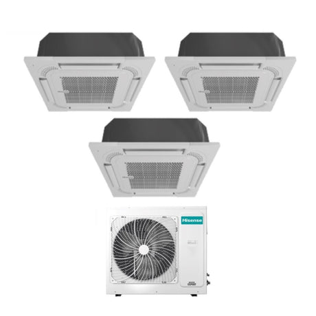 hisense climatizzatore condizionatore hisense trial split a cassetta 91212 con 4amw81u4raa r 32 wi fi optional 90001200012000 novita