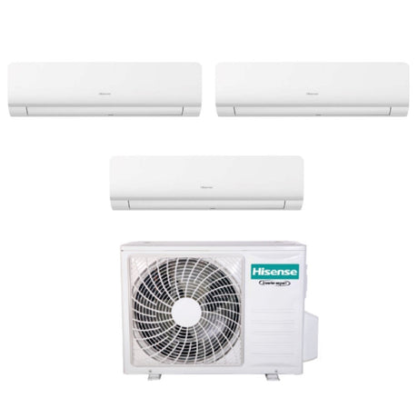 hisense climatizzatore condizionatore hisense trial split inverter serie new energy 7718 con 3amw72u4rfa r 32 wi fi integrato 7000700018000 novita