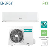 hisense offerta climatizzatore condizionatore hisense inverter serie energy 24000 btu tq70db0bg r 32 wi fi integrato ean 8059657009661