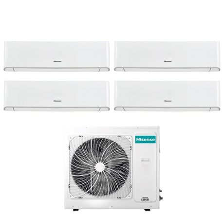 hisense offerta climatizzatore condizionatore hisense quadri split inverter serie energy 9999 con 4amw81u4raa r 32 wi fi integrato 9000900090009000