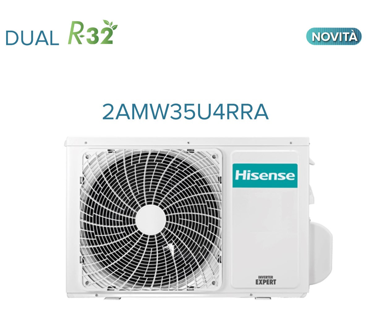 hisense unita esterna hisense motore multisplit 2amw35u4rra dual split r 32 classe aa