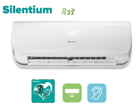 hisense unita interna a parete hisense inverter serie silentium 12000 btu qa35xx00g r 32 wi fi integrato