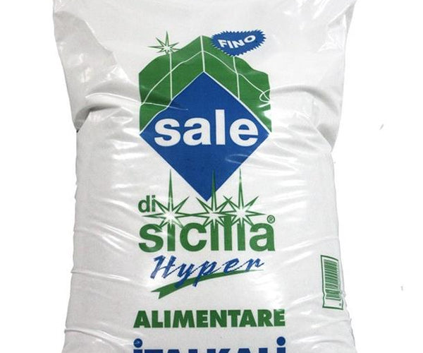 Salt Of Sicily Food Italkali Bag Of 25 Kg