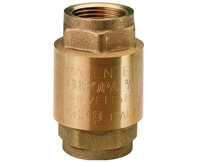 itap valvola europa itap corpo in ottone piattello in acciaio inox 100c modello 112 codice 100112 ean 8023298009274