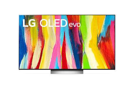 lg lg smart tv 55 oled uhd ultra hd evo 4k con intelligenza artificiale cinema hdr 120hz dvb t2hevc oled55c22lb colore silver