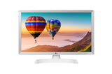 lg pronta consegna lg monitor tv 24 led hd webos wi fi 2 hdmi bluetooth dvb t2cs2 24tn510s wz whitebianco ean 8806098778201