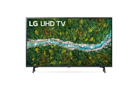 lg pronta consegna lg smart tv 43 led 4k ultra hd uhd wi fi bluetooth uscita audio 19 w quad core 4k hdmi colore nero 43up76703lb