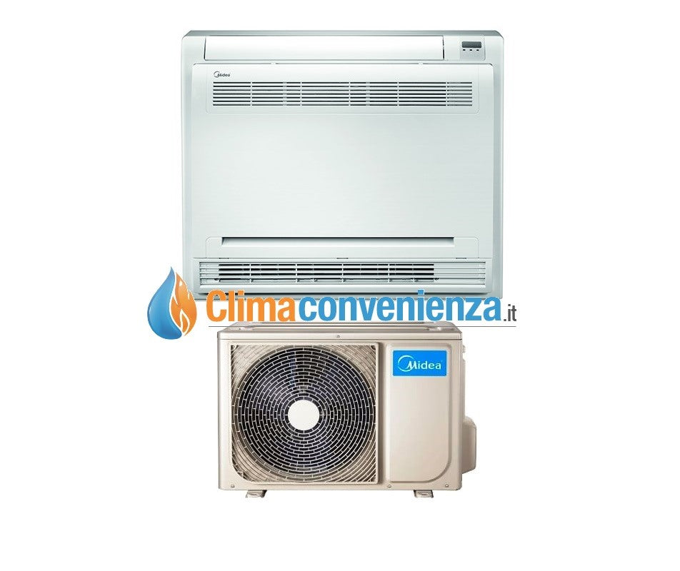 midea climatizzatore condizionatore midea console inverter 12000 btu mfau 12fnxd0 a