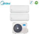 midea climatizzatore condizionatore midea dual split inverter serie all easy pro 912 con m2od 18hfn8 q r 32 wi fi integrato 900012000