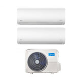 midea climatizzatore condizionatore midea dual split inverter serie xtreme 1212 con m3of 27hfn8 q r 32 wi fi integrato 1200012000 btu novita