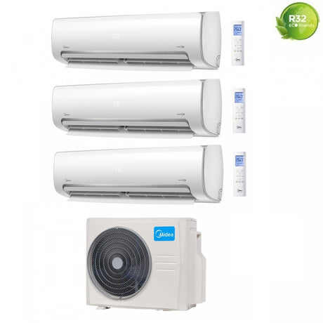 midea climatizzatore condizionatore midea trial split inverter serie mission pro 9912 con m3of 21hfn8 q r 32 wi fi optional 9000900012000