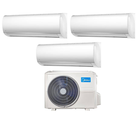 midea climatizzatore condizionatore midea trial split inverter serie right 9918 con m3of 27hfn8 q r 32 wi fi optional 9000900018000 novita