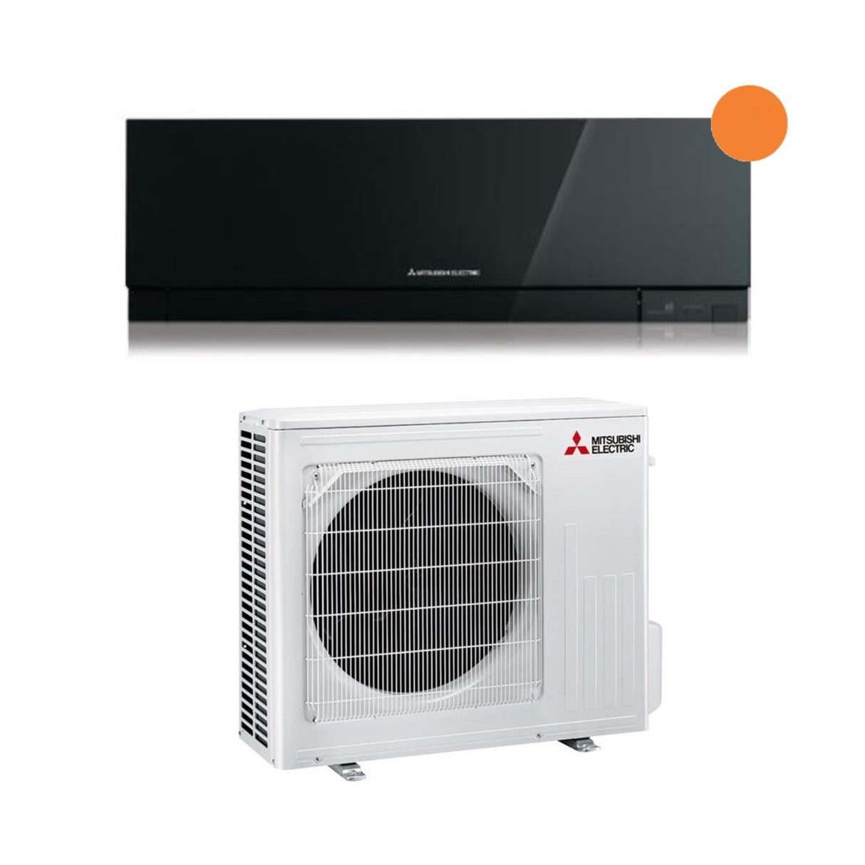 mitsubishi electric area occasioni climatizzatore condizionatore mitsubishi electric inverter kirigamine zen r 32 black 18000 btu msz ef50vgkb nero wi fi integrato