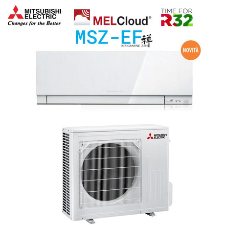 mitsubishi electric area occasioni climatizzatore condizionatore mitsubishi electric inverter kirigamine zen r 32 white 18000 btu msz ef50vgkw bianco wi fi integrato novita