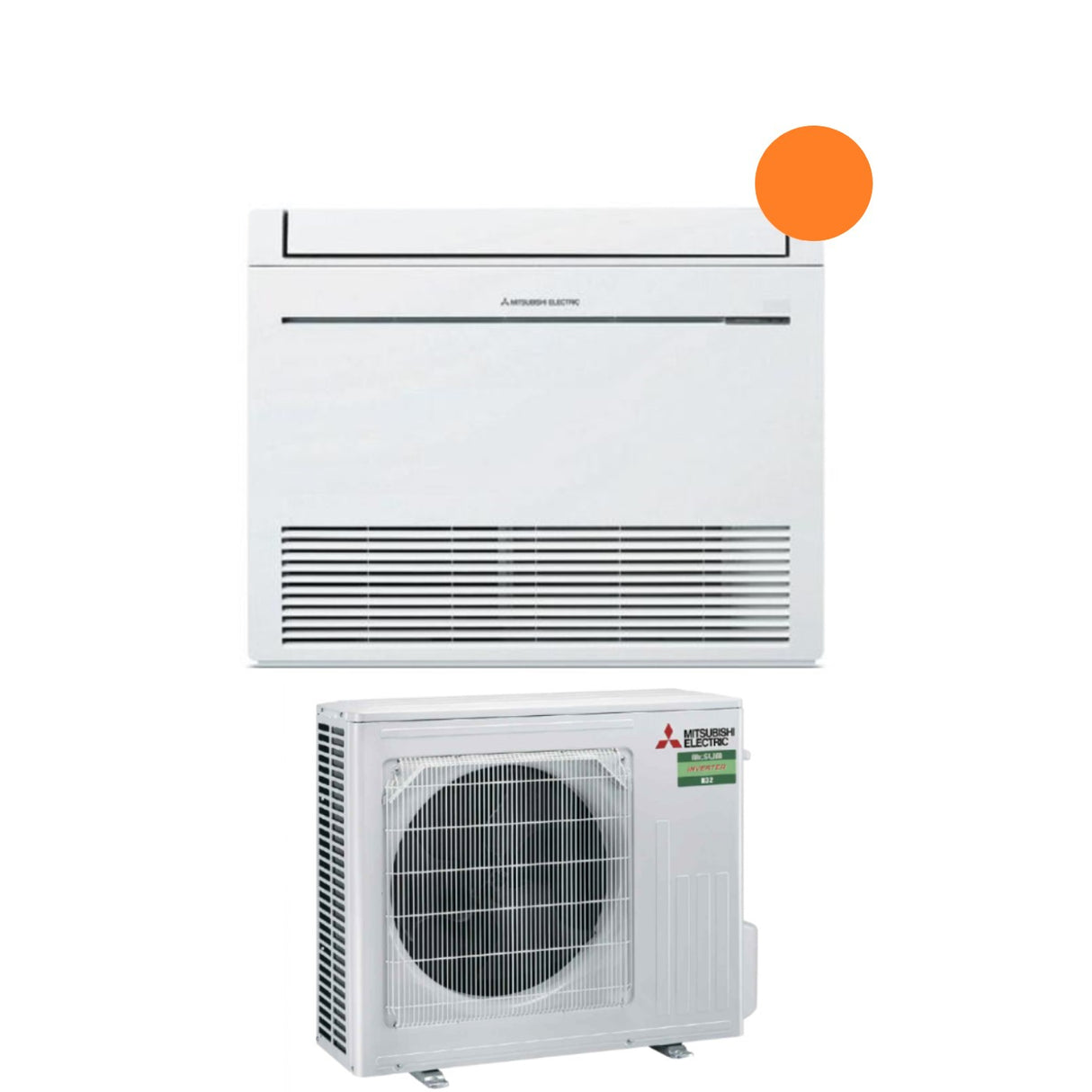 mitsubishi electric area occasioni climatizzatore condizionatore mitsubishi electric inverter pavimento mfz kt50 18000 btu gas r 32 wi fi optional