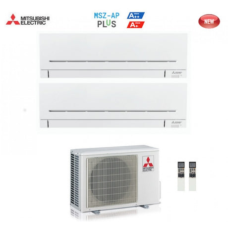 mitsubishi electric climatizzatore condizionatore mitsubishi dual split inverter serie ap 718 mxz 2d53va2 r 410 wi fi optional 700018000 ean 8059657017550