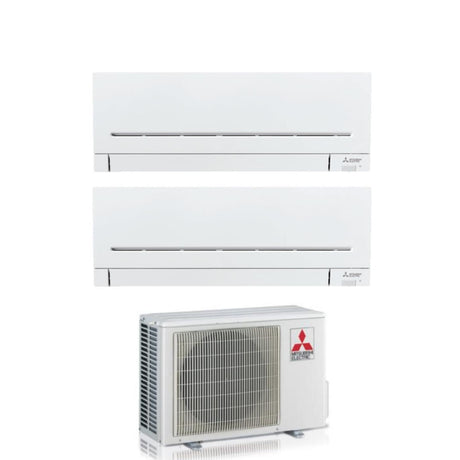 mitsubishi electric climatizzatore condizionatore mitsubishi dual split inverter serie ap 918 con mxz 2f53vf r 32 modello plus 900018000 wi fi optional ean 8059657017604