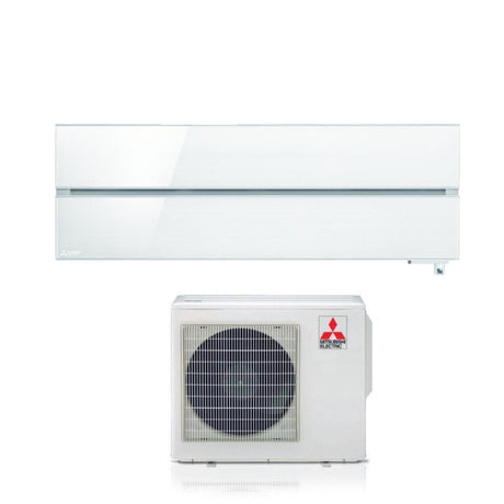 mitsubishi electric climatizzatore condizionatore mitsubishi electric inverter serie kirigamine style 9000 btu msz ln25vgw white r 32 wi fi integrato bianco solido ean 8059657003904
