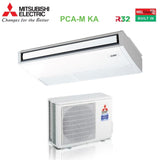 mitsubishi electric climatizzatore condizionatore mitsubishi electric pensile a soffitto power inverter serie p 18000 btu pca m50ka r 32 wi fi optional