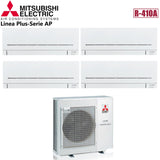 mitsubishi electric climatizzatore condizionatore mitsubishi electric quadri split inverter serie ap 79912 con mxz 4e72va r 410 wi fi optional 70009000900012001