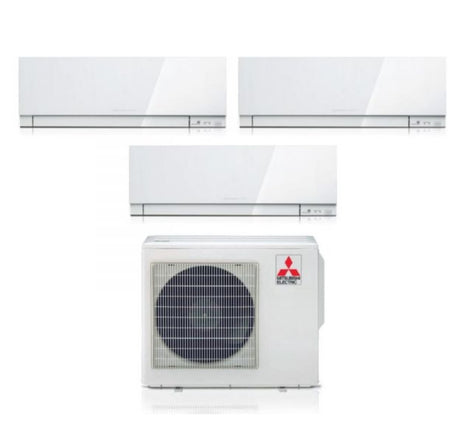 mitsubishi electric climatizzatore condizionatore mitsubishi electric trial split inverter serie kirigamine zen white msz ef 7715 con mxz 3f68vf r 32 wi fi integrato colore bianco 7000700015000