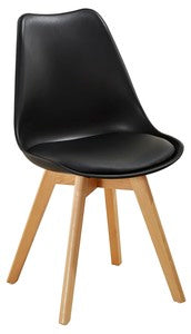 no brand 4 sedie soft nera hw57908