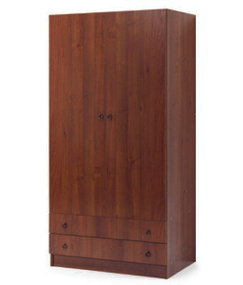 no brand armadio linea classic 2 ante 2 cassetti cm 90x60x180h