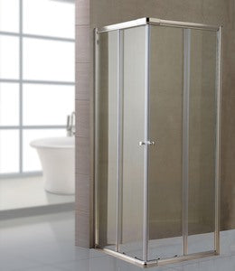 no brand box doccia cristallo trasparente 6 mm 80x140 cm modello lusso