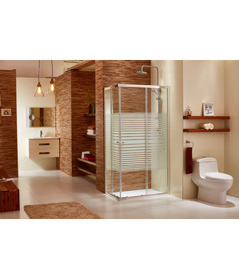 no brand box doccia modello lusso 80x140 cm cristallo trasparenteserigrafato di 6 mm altezza 185 cm