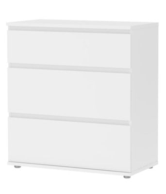 no brand cassettiera nova 3 cassetti 7109449 bianco