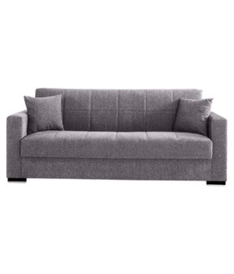 no brand divano prontoletto nora colore grigio