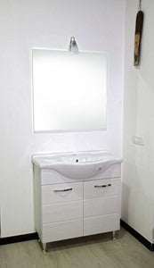 no brand mobile bagno antonella cm 85 palissandro