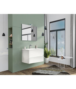 no brand mobile bagno sospeso new splash 80 cm bianco