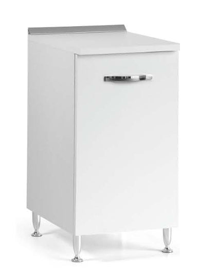 no brand mobile cucina base componibile 1 anta 40x50x85h cm bianco