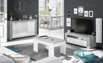 no brand mobile porta tv ambit 42x120x40h biancocemento