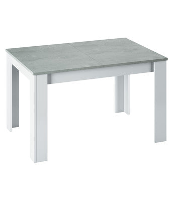 no brand tavolo kendra 90x140190x78 biancocemento