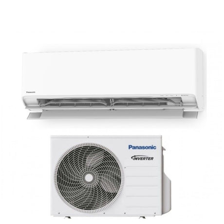 panasonic climatizzatore condizionatore panasonic inverter serie etherea white 18000 btu cs z50xkew r 32 wi fi integrato colore bianco opaco