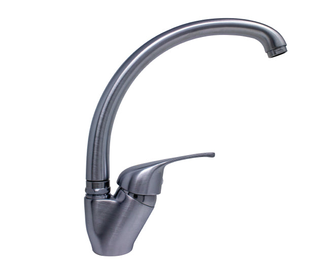 porta e bini monocomando lavello portabini con canna alta conica modello cromo satinato codice pb470crsa ean 8059173995974