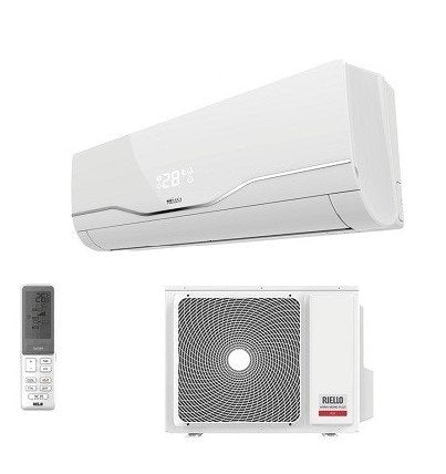 riello area occasioni climatizzatore condizionatore riello inverter serie aaria mono plus 12000 btu amw35 plus r32 wi fi optional ao918