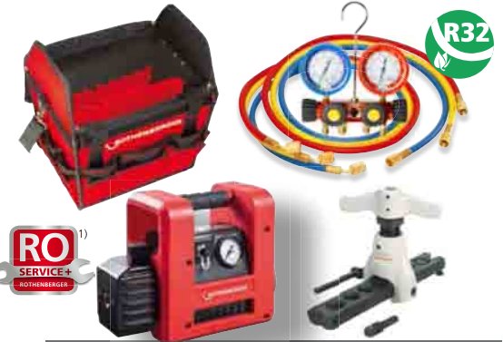 rothenberger rothenberger kit per il vuoto easy pack r32 1000002562