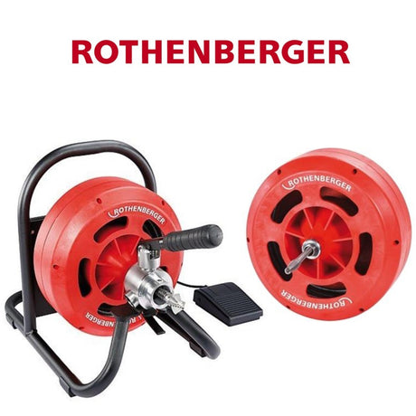 rothenberger set disotturatrice a tamburo rothenberger modello rodrum s13 con tamburo s10