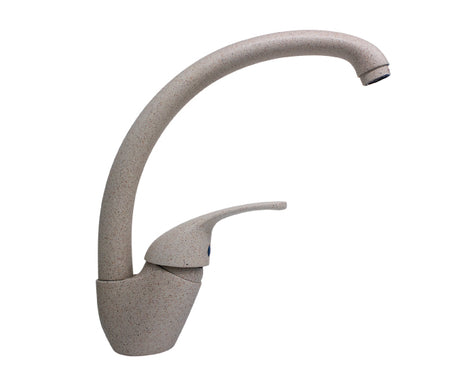 rubinetteria eurorama monocomando lavello eurorama canna alta conica modello granito beige codice k523grbe