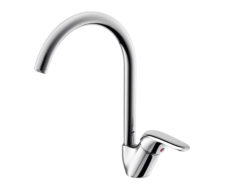 rubinetteria eurorama monocomando lavello eurorama serie kappa con canna alta tonda codice k522