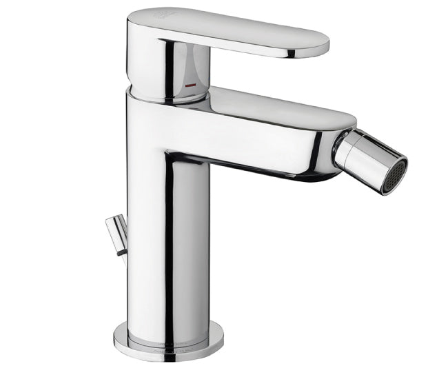 rubinetteria paffoni miscelatore paffoni serie candy monocomando per bidet con 1 foro codice ca135 finitura cromata con scarico automatico 114g ean 8020913478545