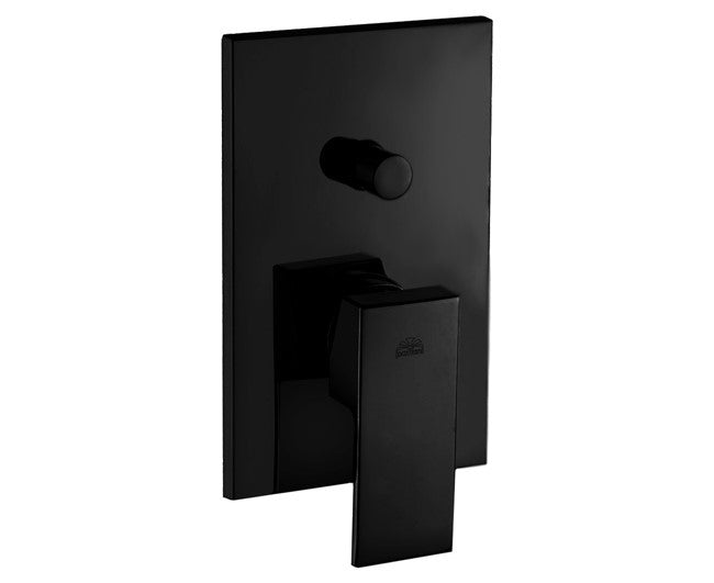 rubinetteria paffoni miscelatore paffoni serie elle effe monocomando per incasso doccia colore nero codice el015nom con deviatore a pulsante ean 8020913554010