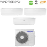 samsung climatizzatore condizionatore samsung trial split inverter serie windfree evo 9912 con aj068mcj3eh r 410 wi fi integrato 9000900012000 novita 2019