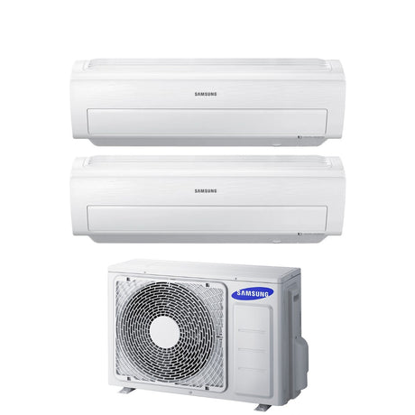 samsung offerta climatizzatore condizionatore samsung dual split inverter serie ar5500m 77 con aj050fcj2eheu r 410 wi fi integrato 70007000